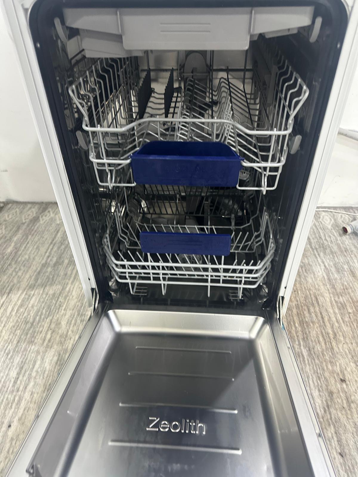 Underbygget opvaskemaskine 45 cm (Rustfrit stål/front)