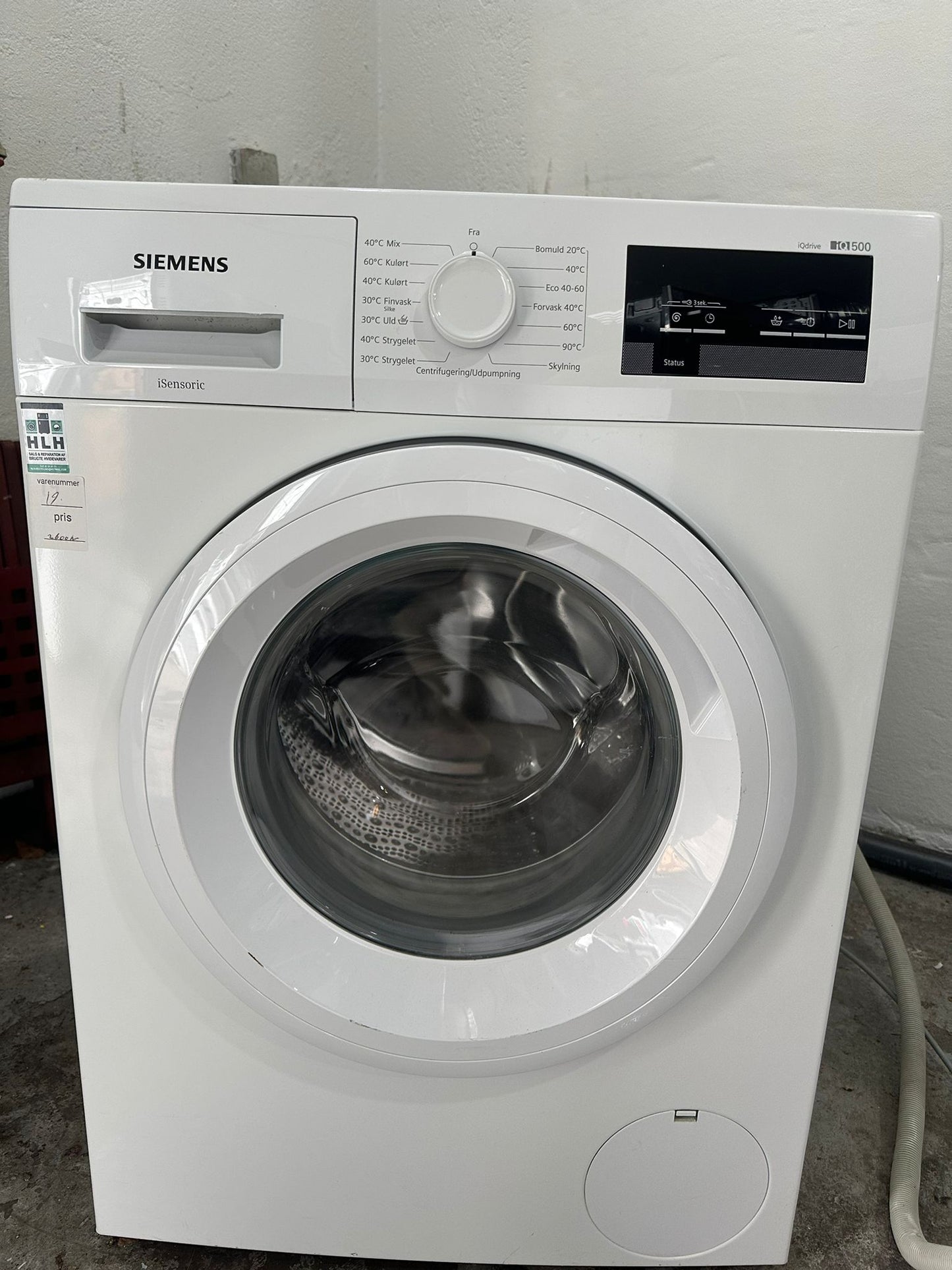 Siemens Vaskemaskine