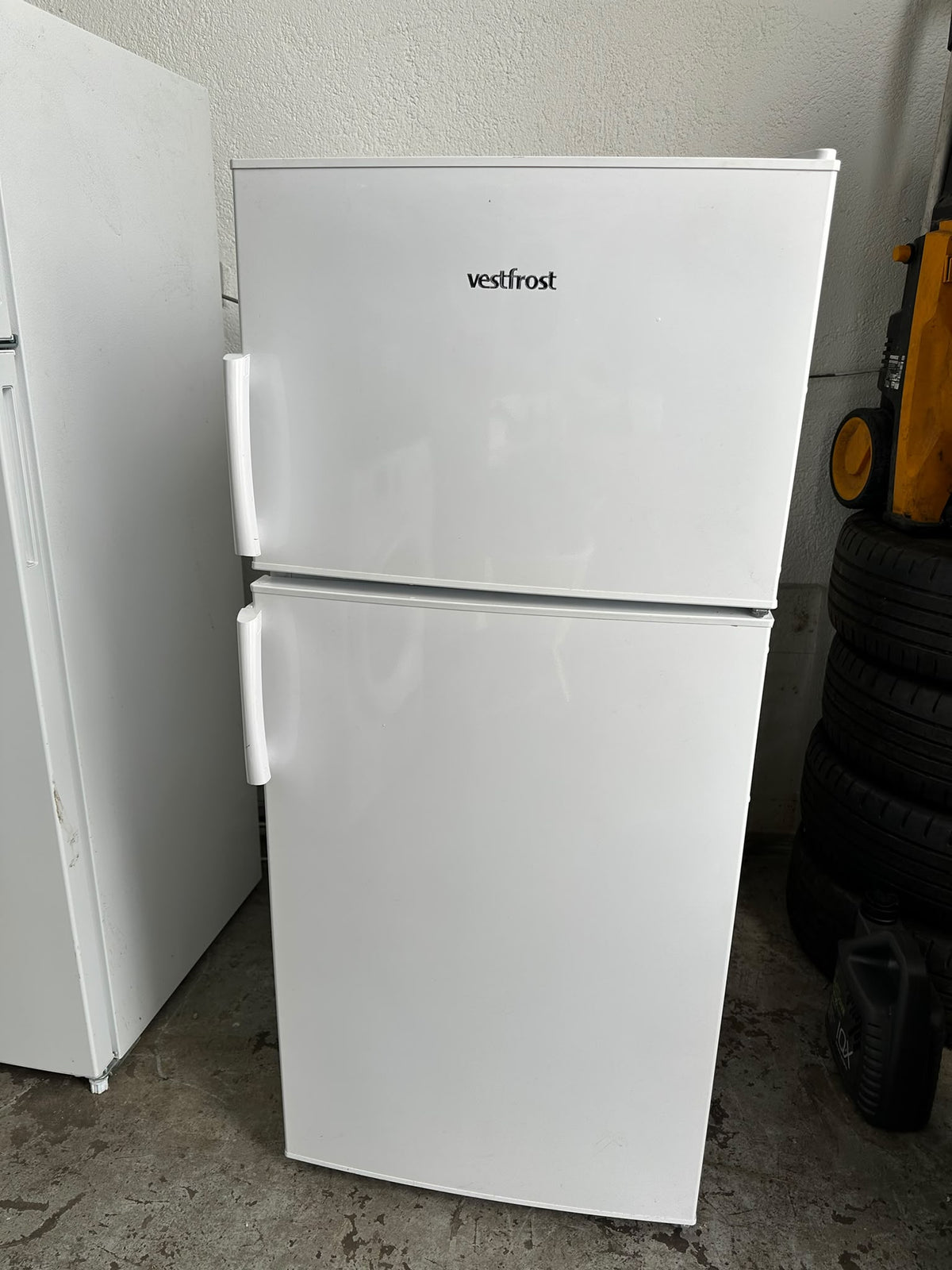 Vestfrost KF 10123 SJ Køle-/Fryseskab – 168 L – Hvid – Brugt