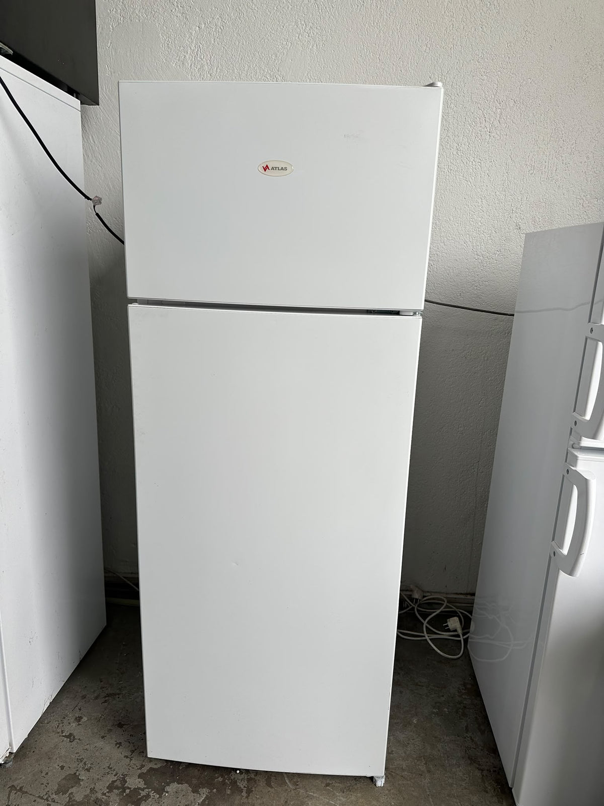 Atlas KFS 214 Køle-/Fryseskab – 211 L – Hvid – Brugt