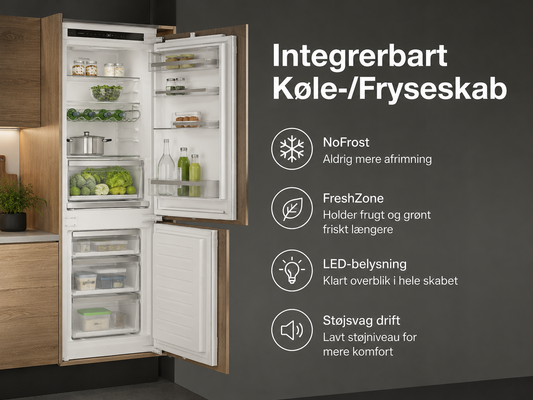 Siemens KI87FHDD40 Integrerbart Køle-/Fryseskab