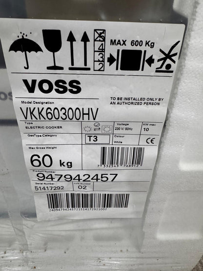 VOSS Keramisk Komfur